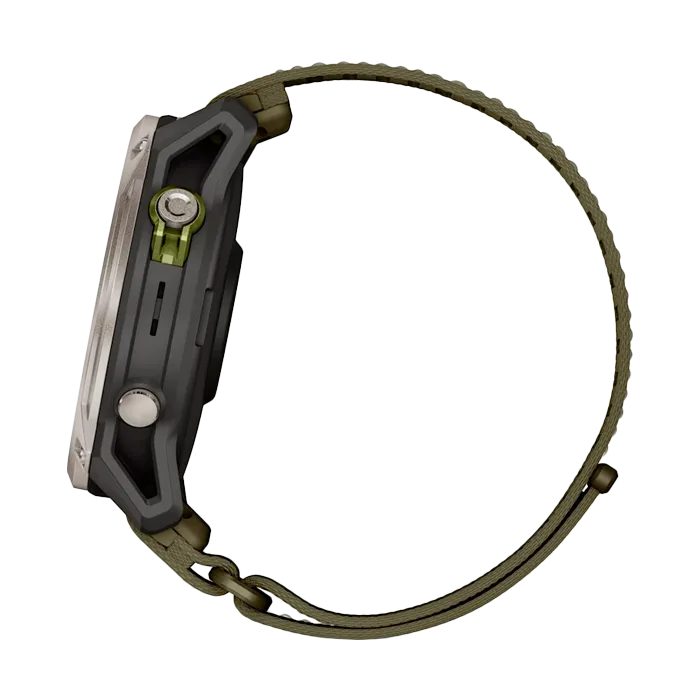 Смарт-часы Garmin Enduro 4 с оливковым ремешком ComfortFit
