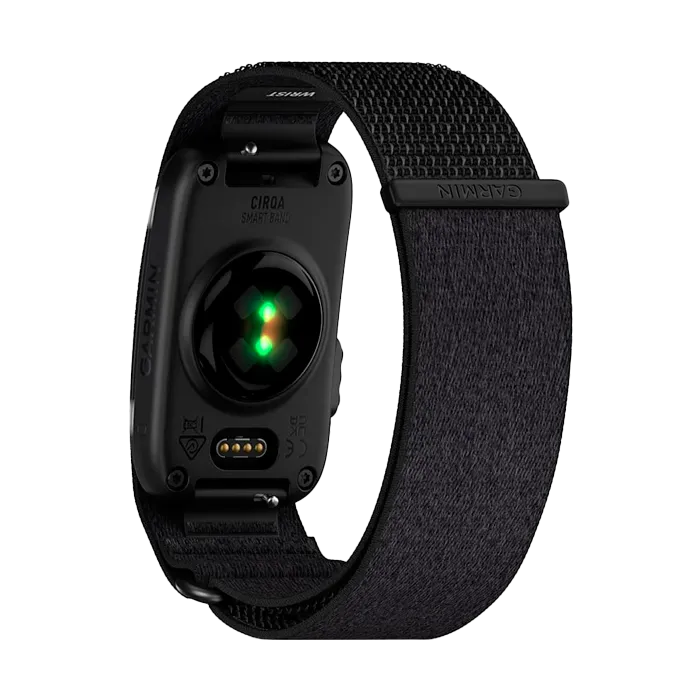 Смарт-браслет Garmin CIRQA, размер L-XL (черный)