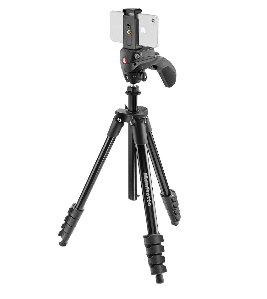 Manfrotto MKSCOMPACTACNBK Compact Action Smart штатив для телефона с  держателем