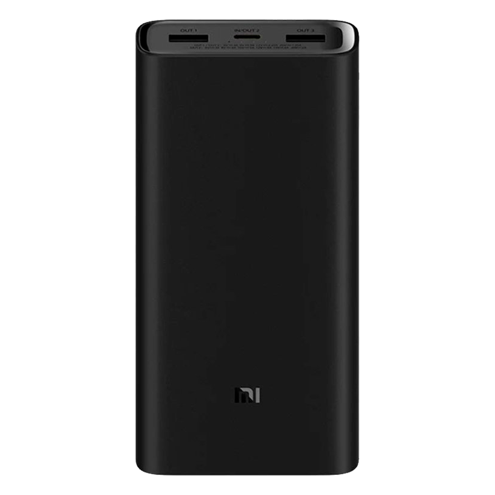 Аккумулятор внешний Xiaomi Mi 50W Power Bank 20000 mAh. Черный