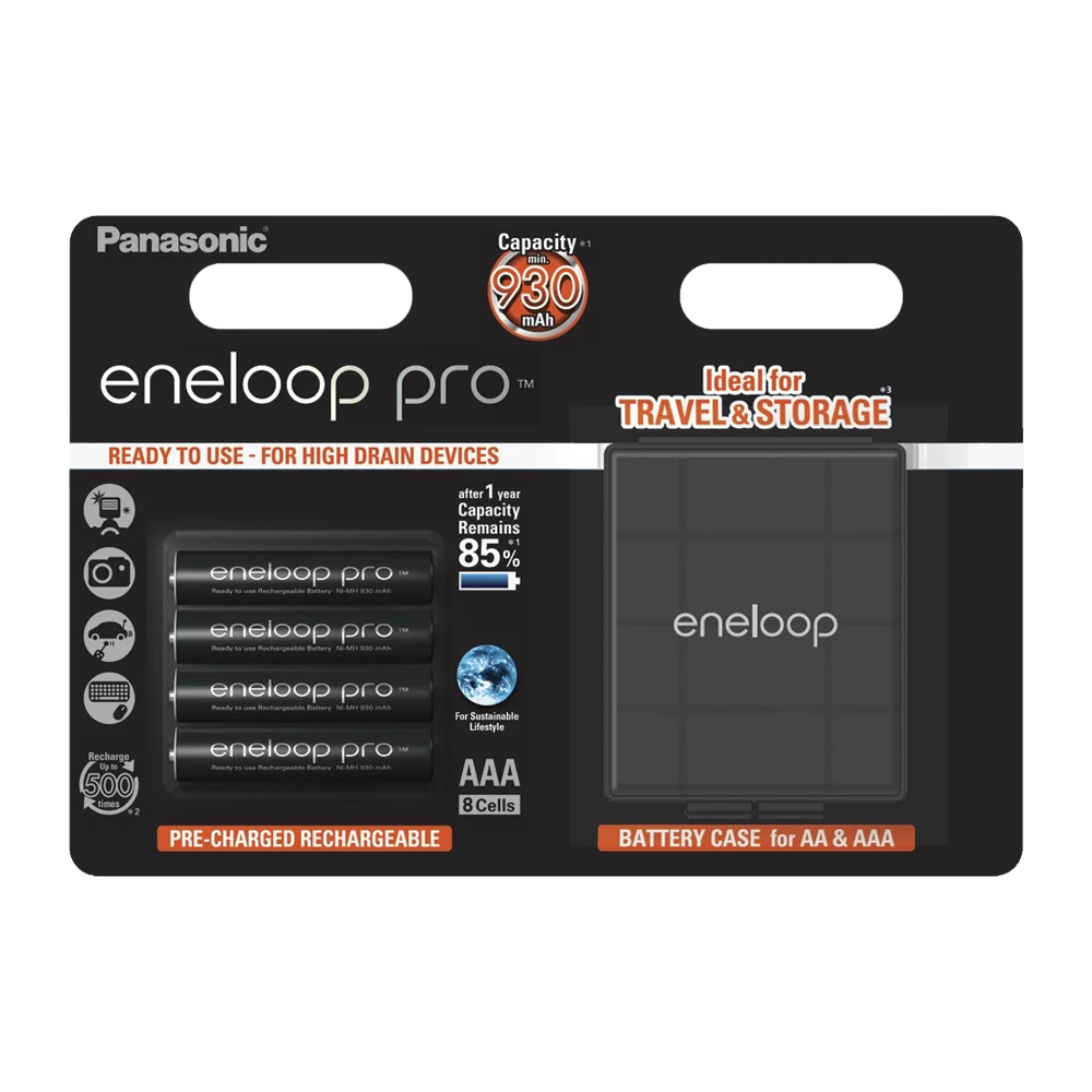 Eneloop Pro AA. Аккумуляторы Panasonic Eneloop AA. Аккумуляторы Eneloop Pro 930mah (BK-4hcde/4be) в блистерах по 4 шт.. Аккумулятор ni-MH 2500 ма·ч Panasonic Eneloop Pro AA.